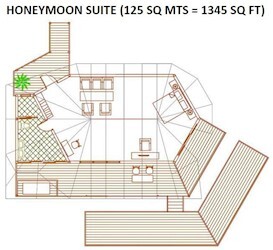 Sangu Water Villa Honeymoon Suite